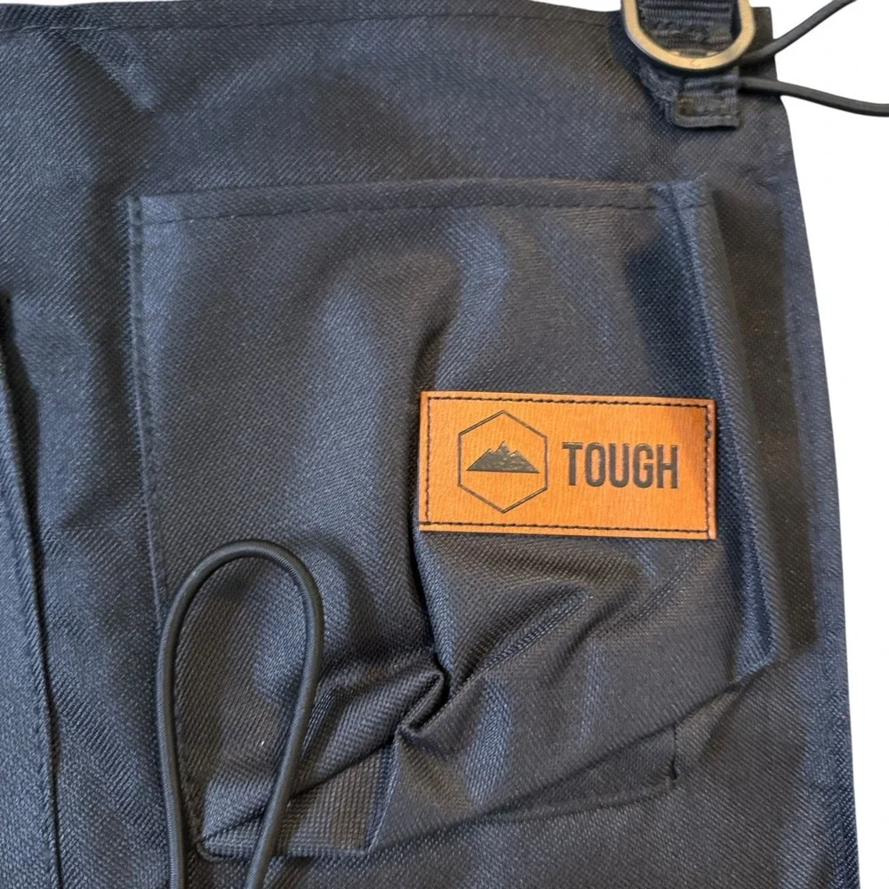 Tough Sturdy Tool Craft Canvas Organizer Mounts on‎ Wall Black